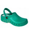 Zueco sanitario antideslizante eva SRC E 0B color verde