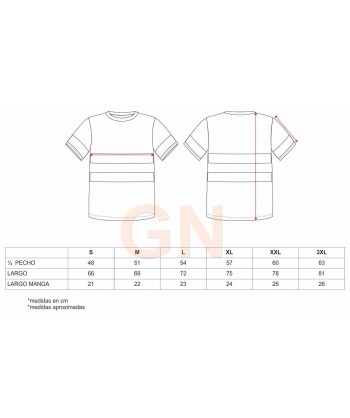 Camiseta bicolor transpirable en alta visibilidad