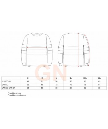Camiseta de alta viabilidad clase 2 de manga larga