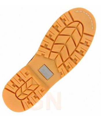 Bota de piel de seguridad tipo panama