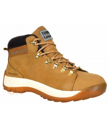 Bota de piel nobuck con puntera de seguridad SB HRO  (300º)