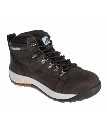 Bota de piel nobuck con puntera de seguridad SB HRO  (300º)