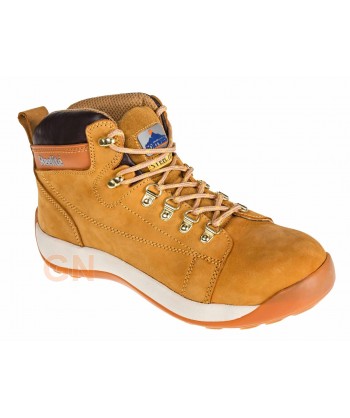 Bota de piel nobuck con puntera de seguridad SB HRO  (300º)
