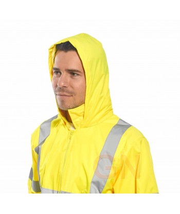 Chubasquero alta visibilidad monocolor amarillo A.V Portwest H440