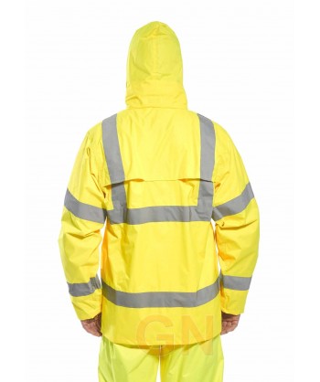 Chubasquero alta visibilidad monocolor amarillo A.V Portwest H440