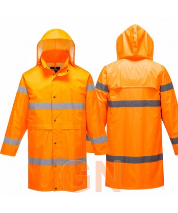 Gabardina alta visibilidad monocolor naranja A.V. Portwest H442