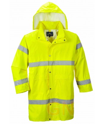 Gabardina alta visibilidad monocolor amarilla A.V. Portwest H442