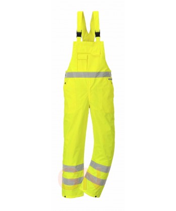 Peto amarillo alta visibilidad altamente impermeable