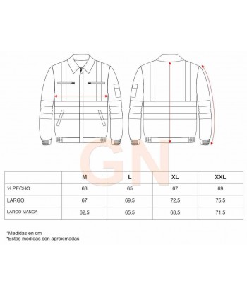 Cazadoras bicolor alta visibilidad -Conjunto-