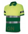 Polo bicolor de alta visibilidad