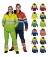 Parka acolchada alta visibilidad