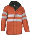 Parka acolchada naranja A.V.