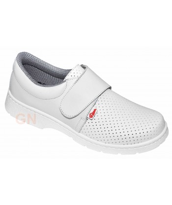 zapatos sanitarios transpirables con cierre velcro