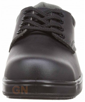 Zapato cordones alimentario con puntera de seguridad S2 color negro