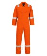 Buzo ignífugo y antiestático ligero color naranja