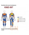 Buzo ignífugo y antiestático ligero 210 gr