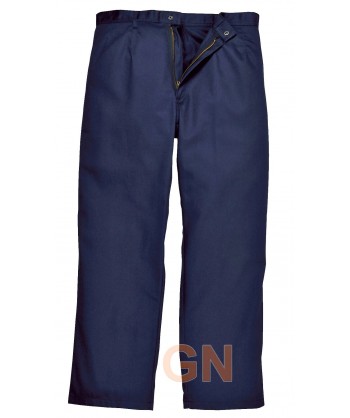 Pantalón ignífugo grueso color marino