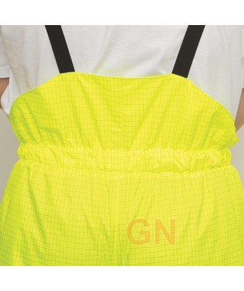 Pantalón con forro, ignífugo de alta visibilidad y antiestático color amarillo flúor