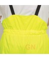 Pantalón con forro, ignífugo de alta visibilidad y antiestático color amarillo flúor
