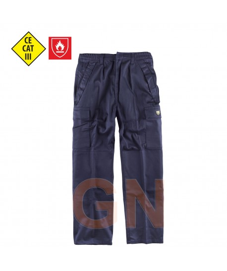 Pantalón ignífugo con refuerzos