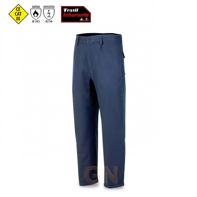 pantalón ignífugo, antiestático y anti arco eléctrico