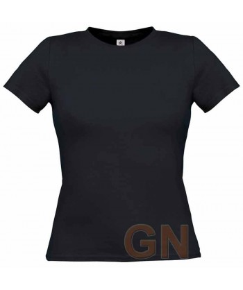 Camiseta manga corta para mujer Color negro