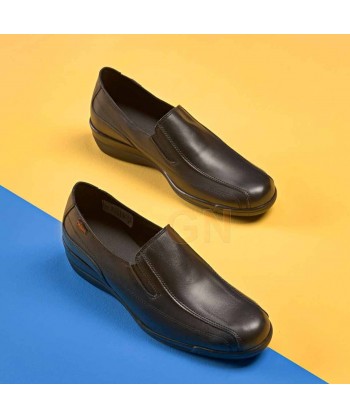 Zapato mocasín de señora para uniformidad y hostelería