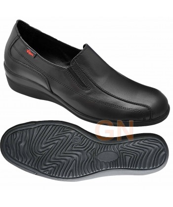 Zapato mocasín de señora para uniformidad y hostelería