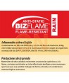 Chaleco acolchado, ignífugo, antiestático con protección química y alta visibilidad