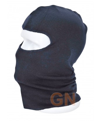 Balaclava modacrílica ignífuga, anti arco y antiestática