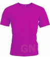 Camiseta económica transpirable de manga corta