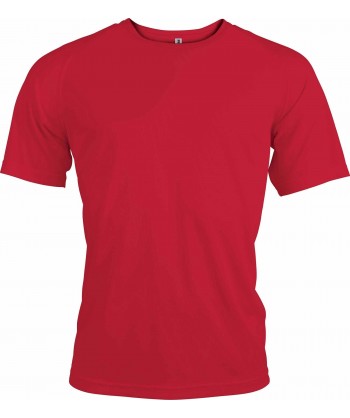 Camiseta económica transpirable de manga corta