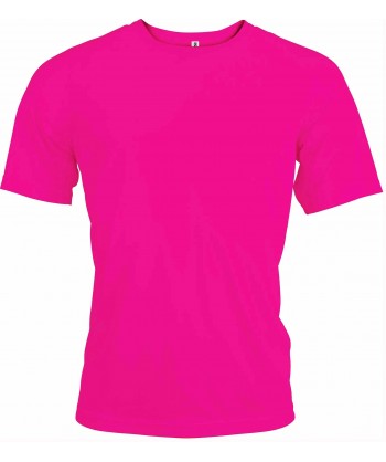 Camiseta económica transpirable de manga corta