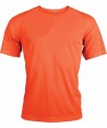 Camiseta económica transpirable de manga corta