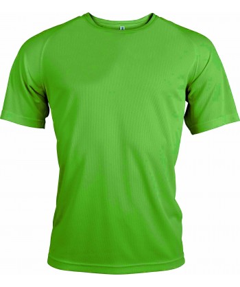 Camiseta económica transpirable de manga corta