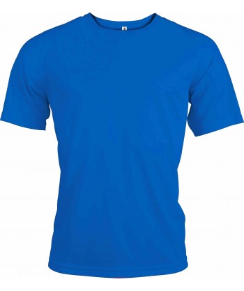 Camiseta económica transpirable de manga corta