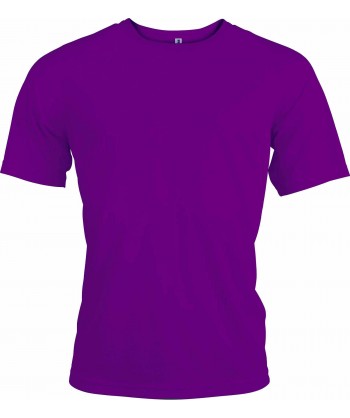 Camiseta económica transpirable de manga corta