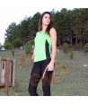 Camiseta bicolor transpirable de tirantes