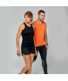 Camiseta transpirable de tirantes anchos para mujer