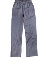 Conjunto sanitario elástico de casaca y pantalón color gris oscuro