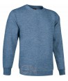 Sudadera cuello redondo color azul vigoré