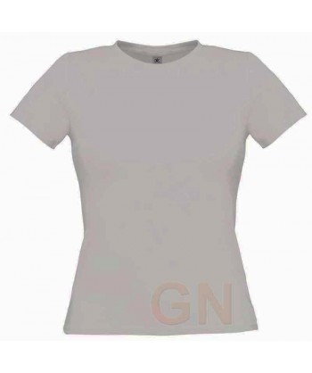 Camiseta manga corta para mujer Color gris ash