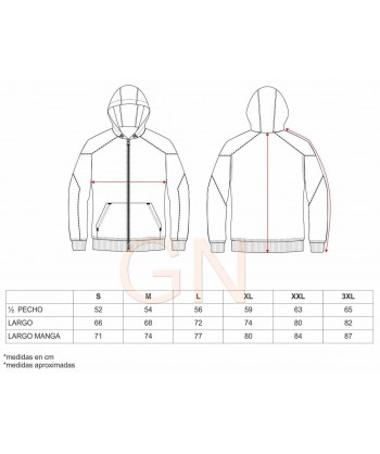 Sudadera de trabajo bicolor con capucha
