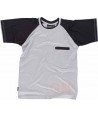 Camiseta técnica bicolor de manga corta con bolsillo -Conjunto-