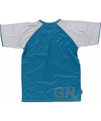 Camiseta técnica de manga corta con bolsillo y cuello redondo