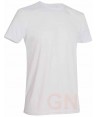 Camiseta transpirable de manga corta y cuello redondo para adulto color Blanca