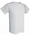 Camiseta económica transpirable de manga corta y cuello redondo para niños