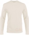Camiseta unisex manga larga de algodón