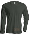 Camiseta unisex manga larga de algodón