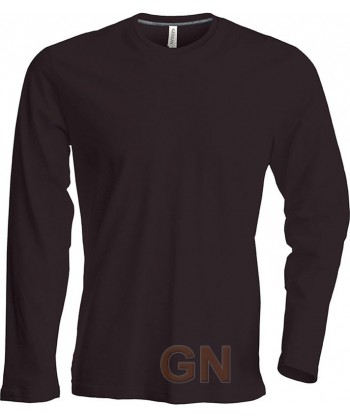 Camiseta unisex manga larga de algodón